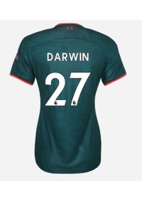Fotbalové Dres Liverpool Darwin Nunez #27 Dámské Třetí Oblečení 2022-23 Krátký Rukáv